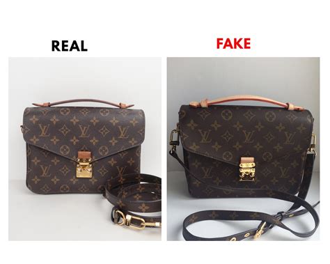 how to spot a fake louis vuitton bag pochette metis|louis vuitton monogram pochette metis.